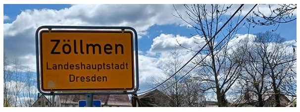 Ortsschild Zöllmen